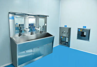 مخصص مستشفى غسل اليد الطبية بالوعة كامل الفولاذ المقاوم للصدأ 304 مادة